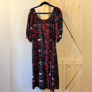 Rachel Comey for Target Bubble Sleeve Maxi Floral Dress